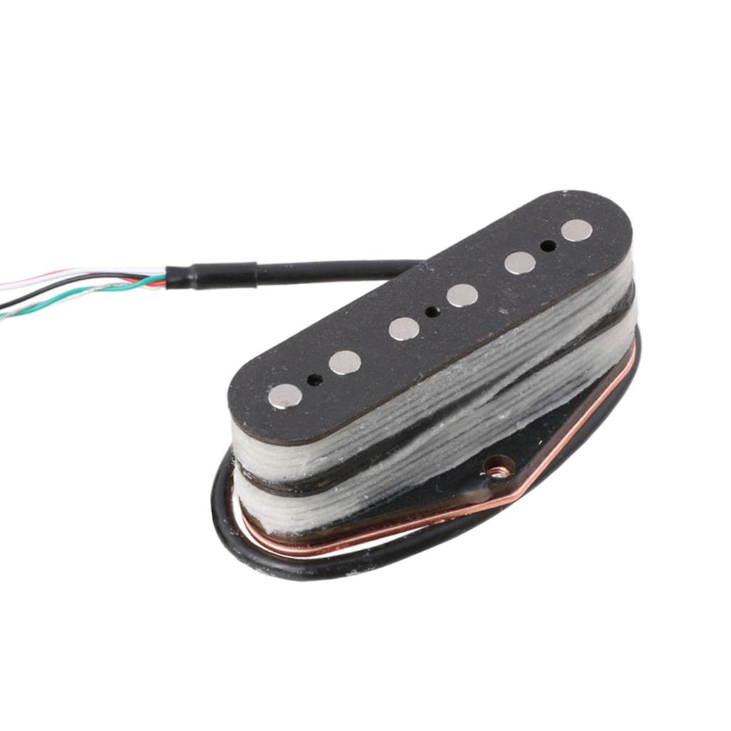 Electric Guitar Humbucker Pickup Bridge Pickups for TL Parts Accs Black
