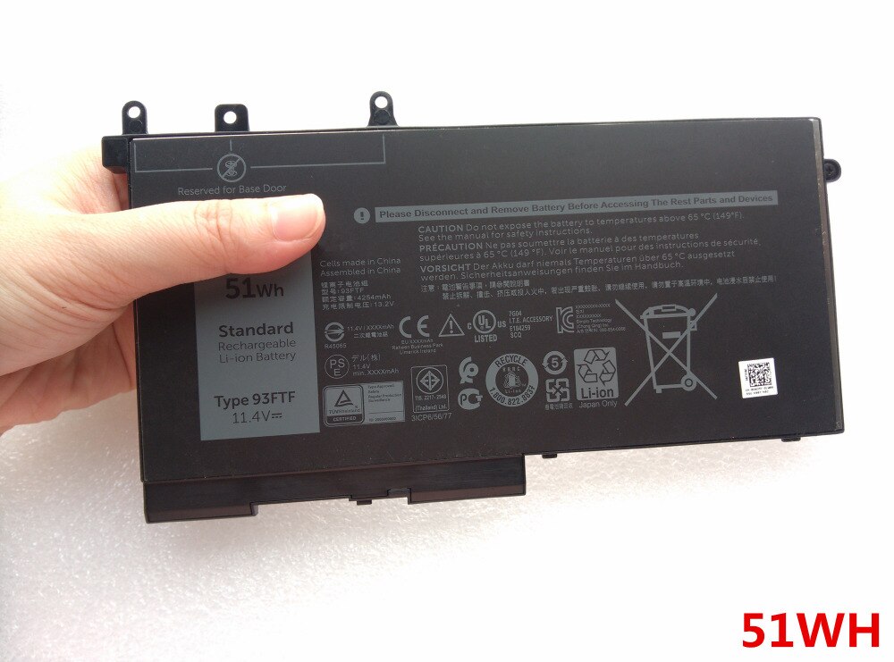 Pin dành cho Laptop Dell 93FTF Latitude E5480