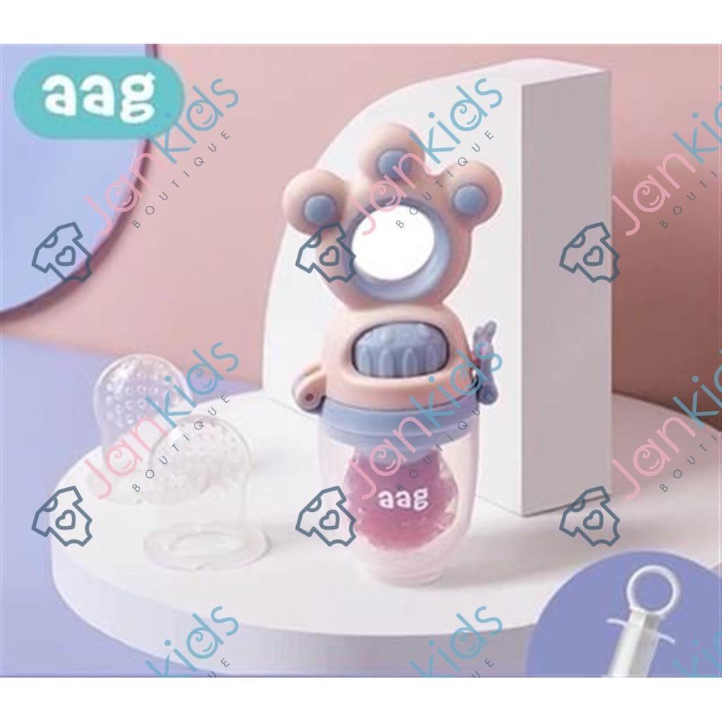 Túi nhai ăn dặm chống hóc silicon cao cấp AAG mã 314