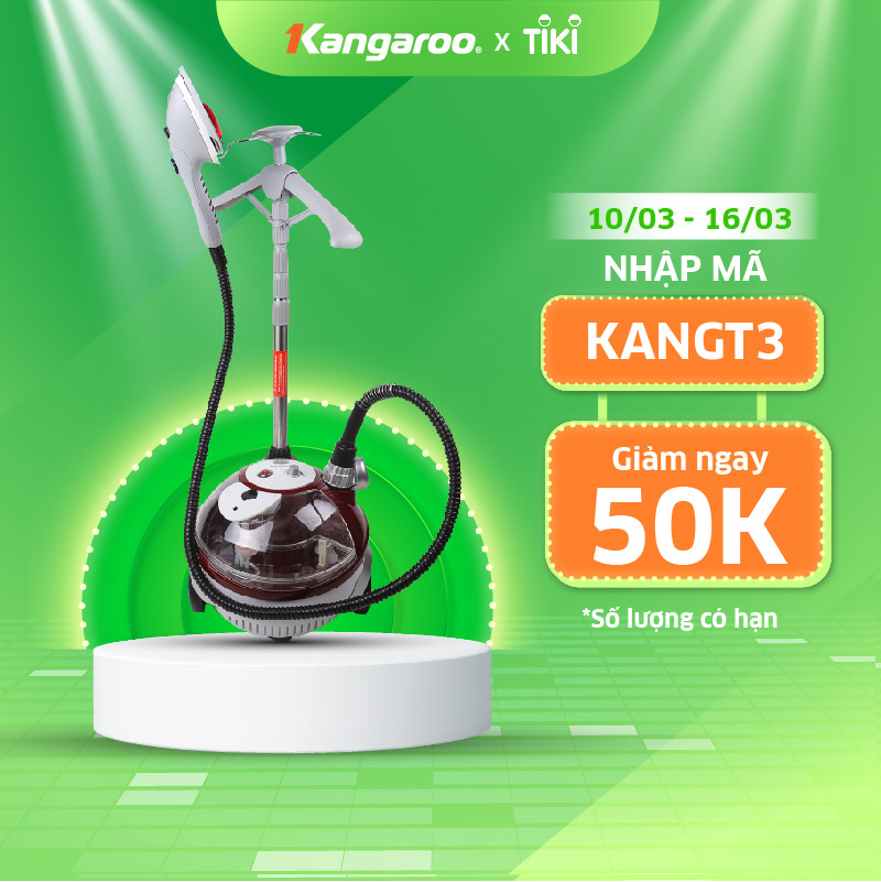 Bàn Là Hơi Nước Đứng Kangaroo KG758 - Hàng chính hãng