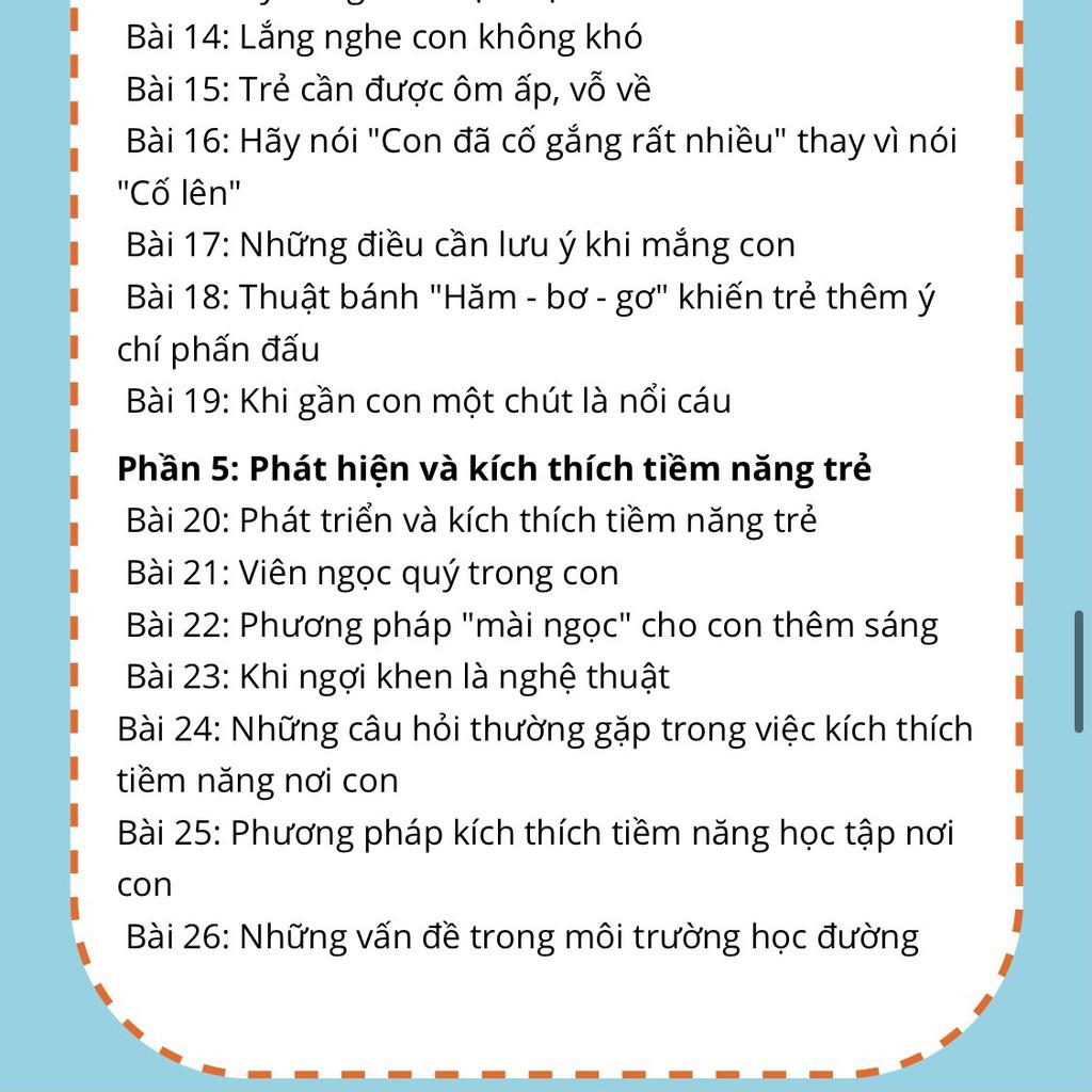 TRỌN BỘ 3 khóa học Online BÍ QUYẾT DẠY CON THÀNH TÀI CỦA NGƯỜI NHẬT [UNICA.VN