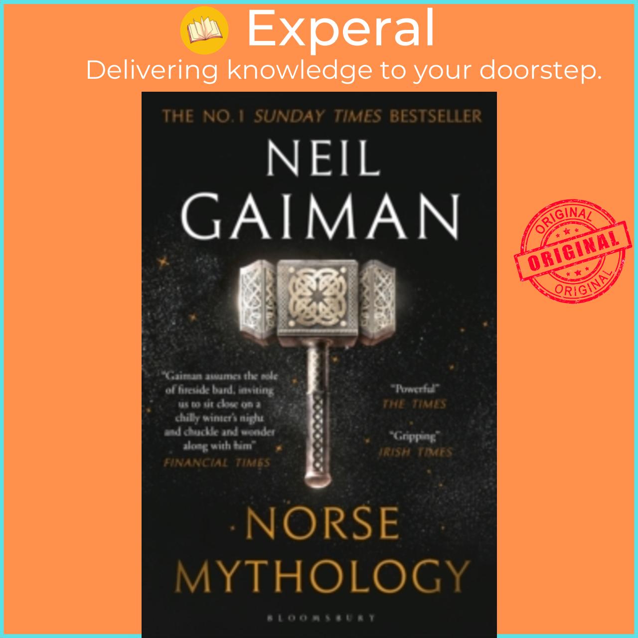 Sách - Norse Mythology by Neil Gaiman (UK edition, paperback)