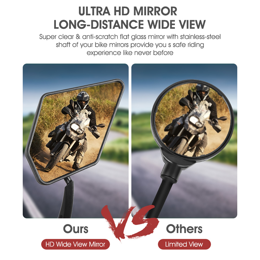 Cặp Gương chiếu hậu xe đạp WEST BIKING 360 °phù hợp các loại xe leo núi