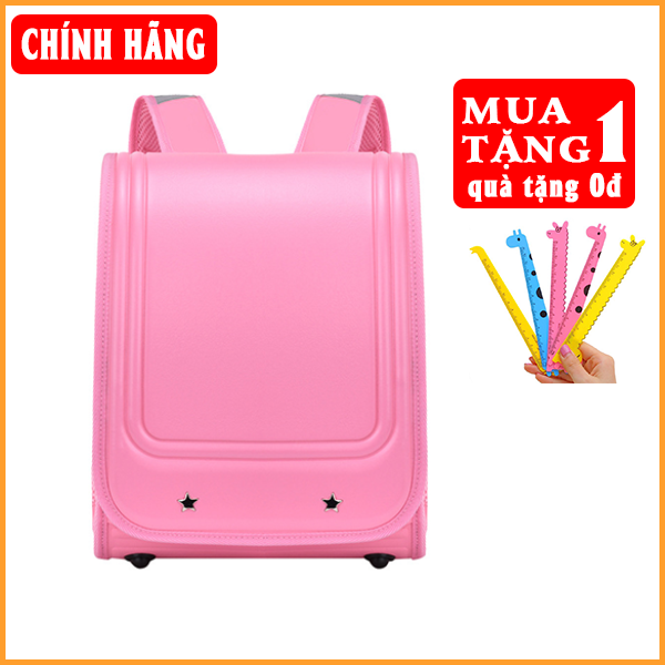 Hàng Chính Hãng Balo Chống Gù Cho Bé Cao Cấp Nhật Bản,Cặp Sách Dáng Hộp Cho Học Sinh Tiểu Học, Lớp 1 E521