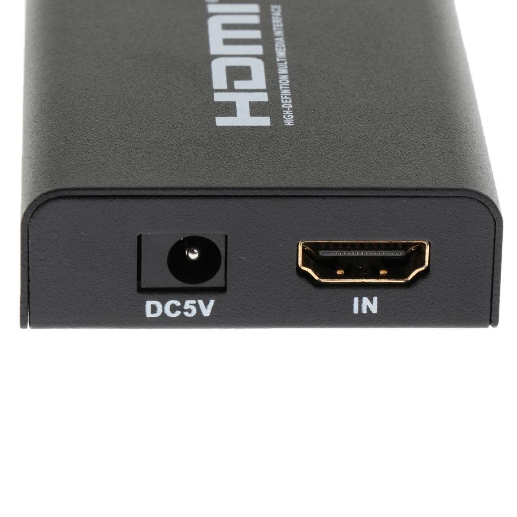 4K 1x4 Splitter Full 1080P Amplifier Switch 1 Fit for HDTV