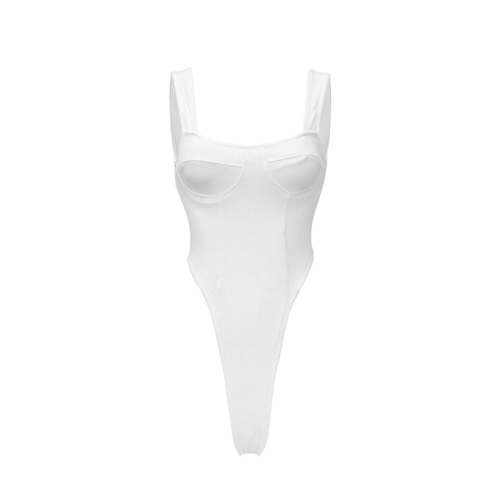 TATICHU - Bodysuit cúp ngực sát - Bust Detail Tank Bodysuit