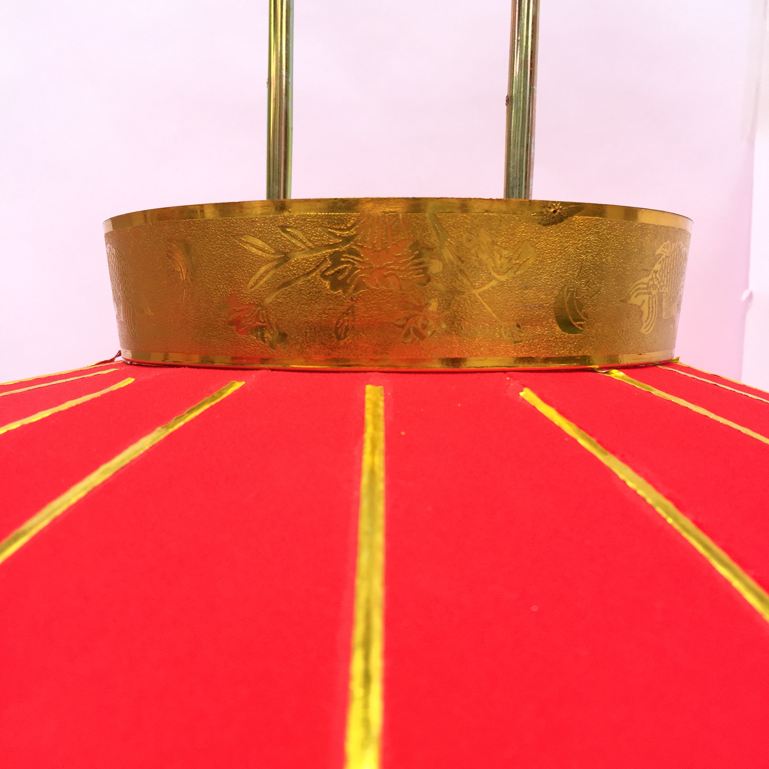 Đèn lồng đỏ Rồng Phượng đường kính 40cm  trang trí Tết