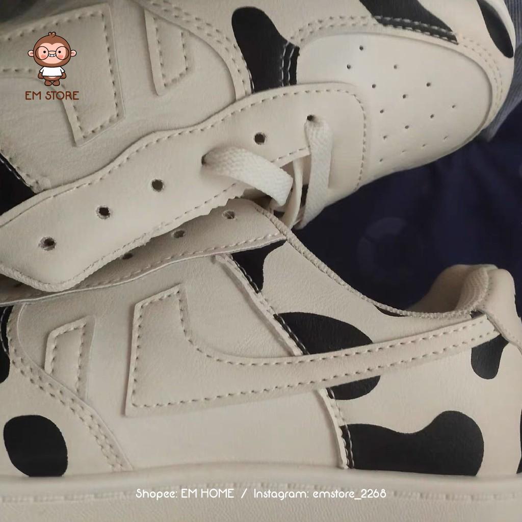 GIÀY SNEAKER COW | EM HOME | S0178