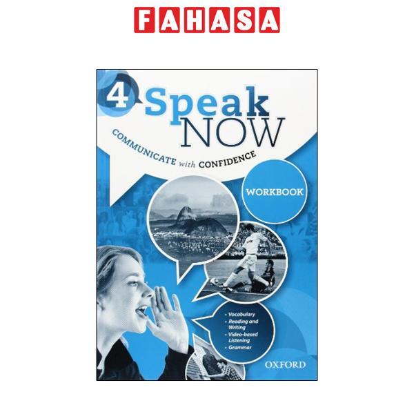 Sách ngoại văn: Sách Ngoại Văn - Giáo trình Speak Now Level 1 - 4