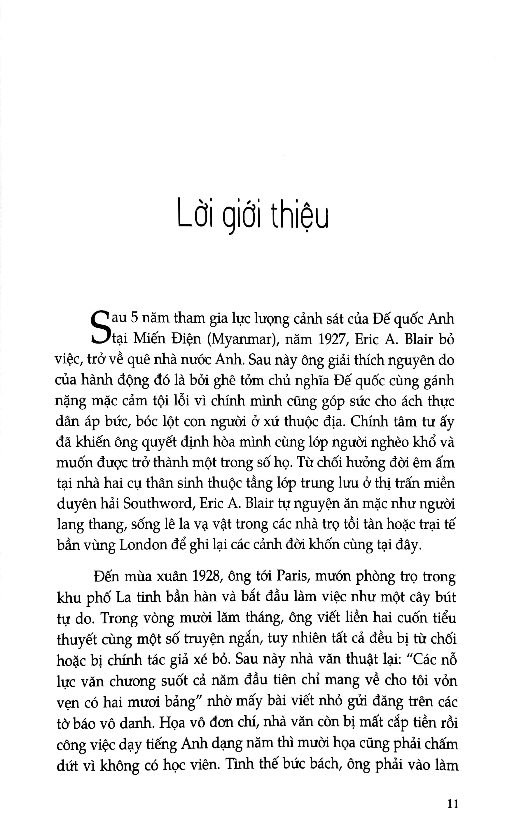 Chìm Nổi Giữa Paris Và London - Down and Out in Paris and London