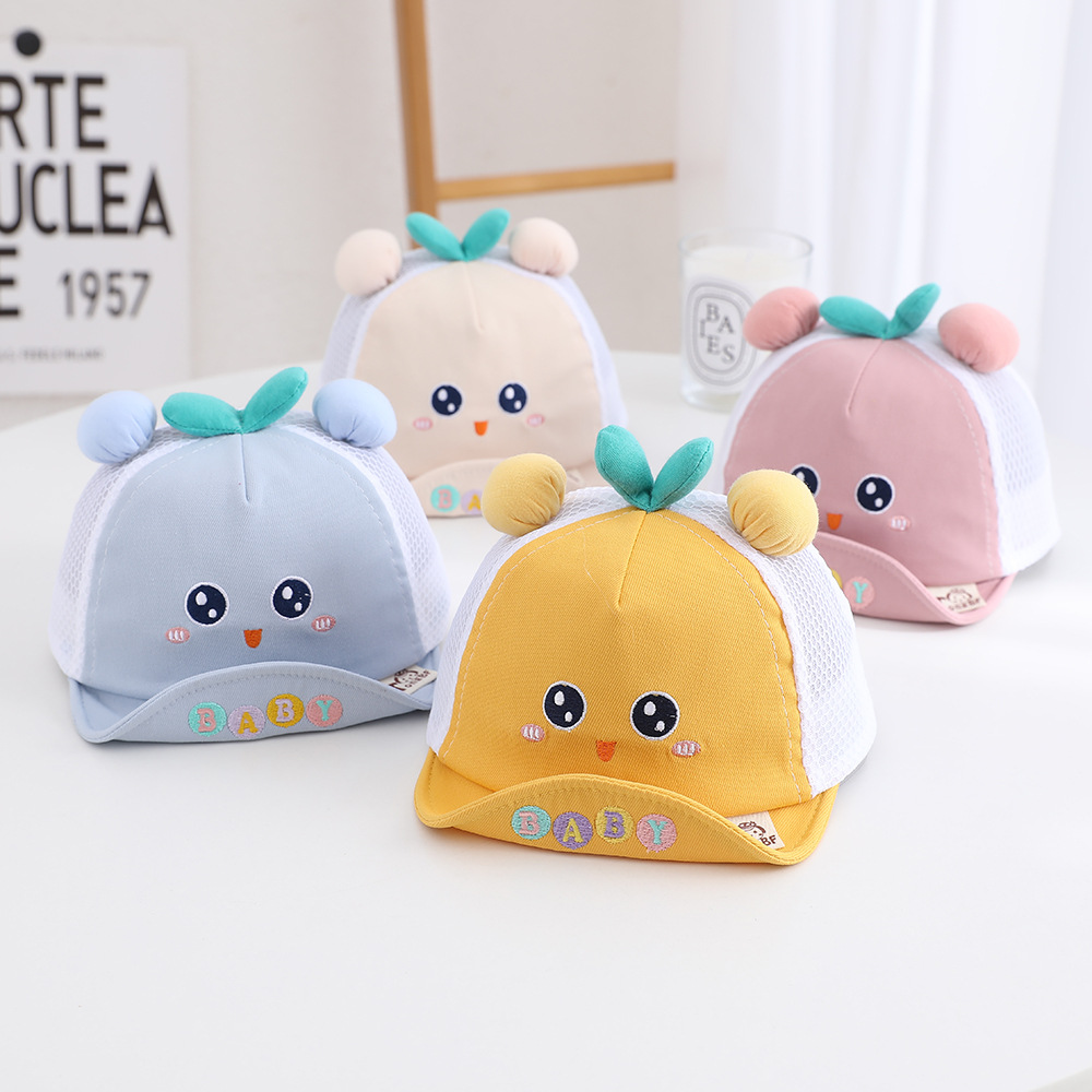 Nón lưỡi trai cho bé từ 1-3 tuổi Easy Baby, mũ cho bé kiểu dáng mầm cây đáng yêu nhiều màu