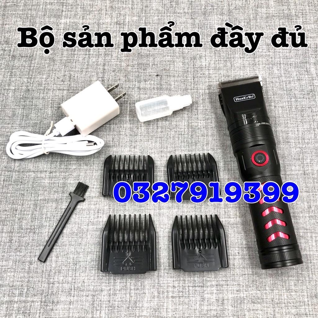 Tông đơ cắt tóc cao cấp HuaErBo B68 - pin trâu 8-10 tiếng