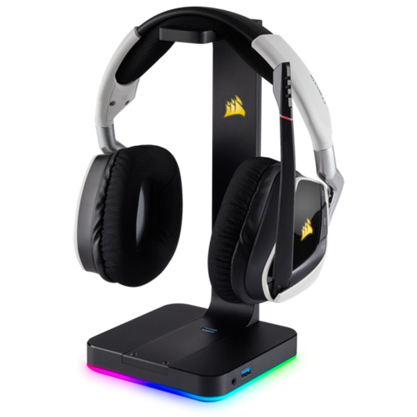 Thiết Bị Giữ Tai Nghe Corsair ST100 RGB CA-9011167-AP - Hàng Chính Hãng