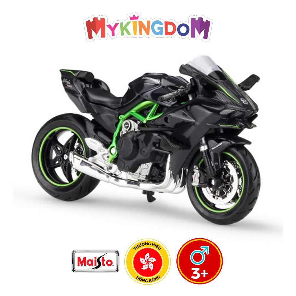 Mô hình MAISTO mô tô 1:12 dòng Kawasaki Ninja H2TM R 16880/MT31101