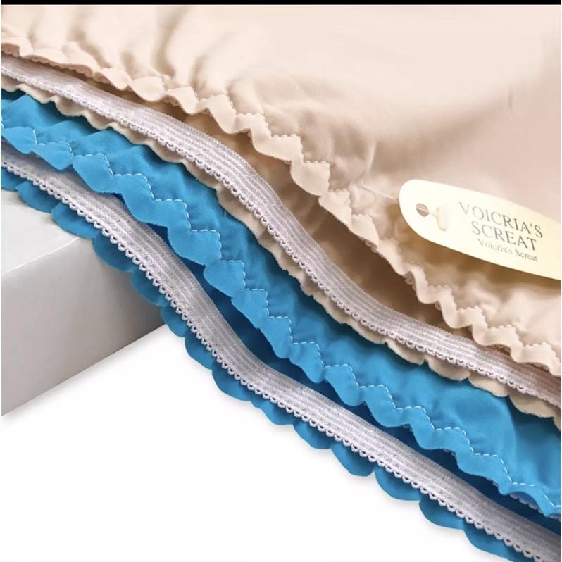 Combo 10 chiếc quần lót đúc su mịn viền sóng freesize 40-52kg