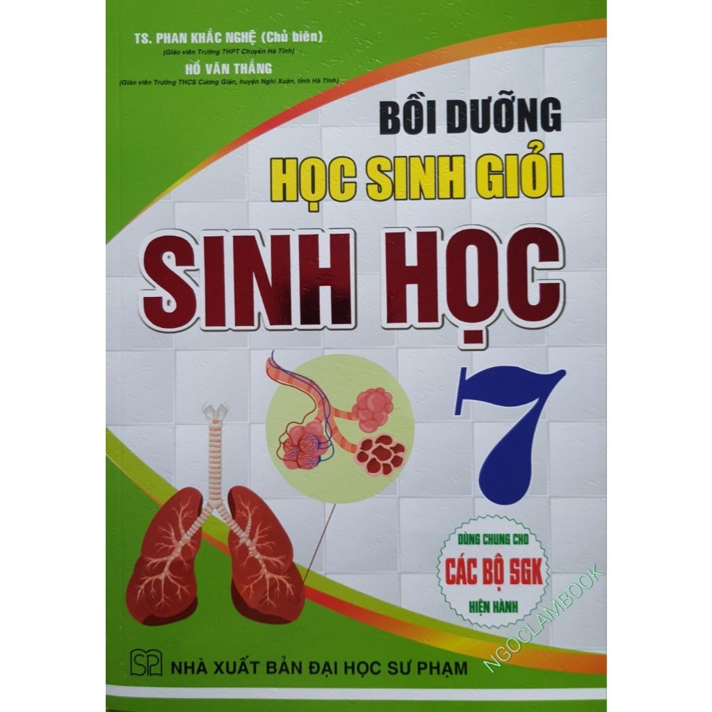 Sách - Combo 4 cuốn: Bồi dưỡng kiến thức Sinh Học Trong KHTN 6 + Bồi dưỡng học sinh giỏi Sinh học 7,8,9 - HA
