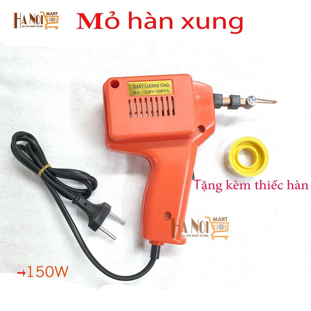 Mỏ hàn xung tặng kèm thiếc hàn