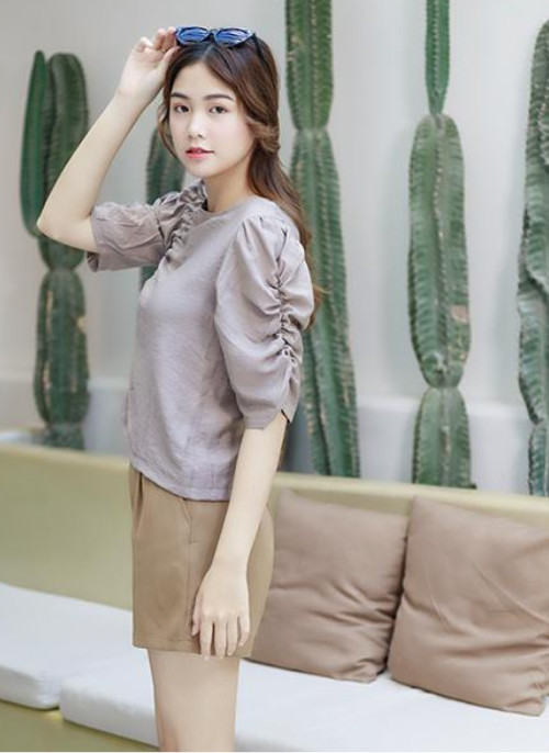 Áo kiểu nữ Callia Gaga top tay lỡ - Hàng chính hãng