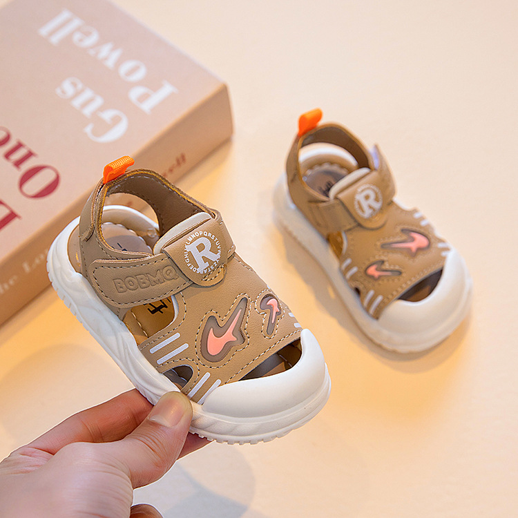 Giày Sandal quai hậu cho bé trai, giày tập đi siêu nhẹ, chống trơn trượt – GSD9103