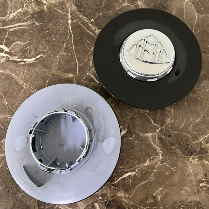 1 chiếc Logo chụp mâm, ốp lazang bánh xe ô tô dành cho Maybach và MERCEDES mã  ZGS-003