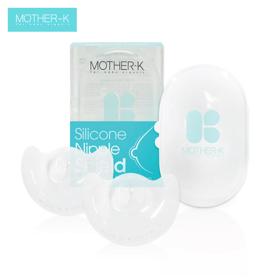 BỘ 2 TRỢ TI SILICONE MOTHER-K HÀN QUỐC KÈM HỘP ĐỰNG TẶNG 2 ZIPPER