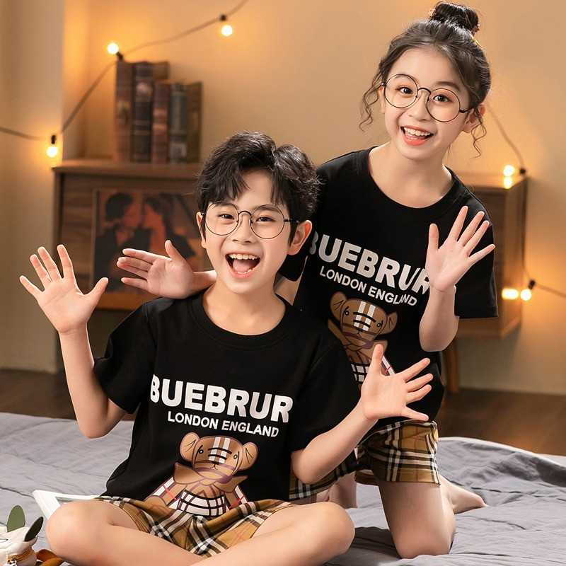 Set bộ quần áo trẻ em mẫu BBR dành cho bé gái 18-45kg. MA02