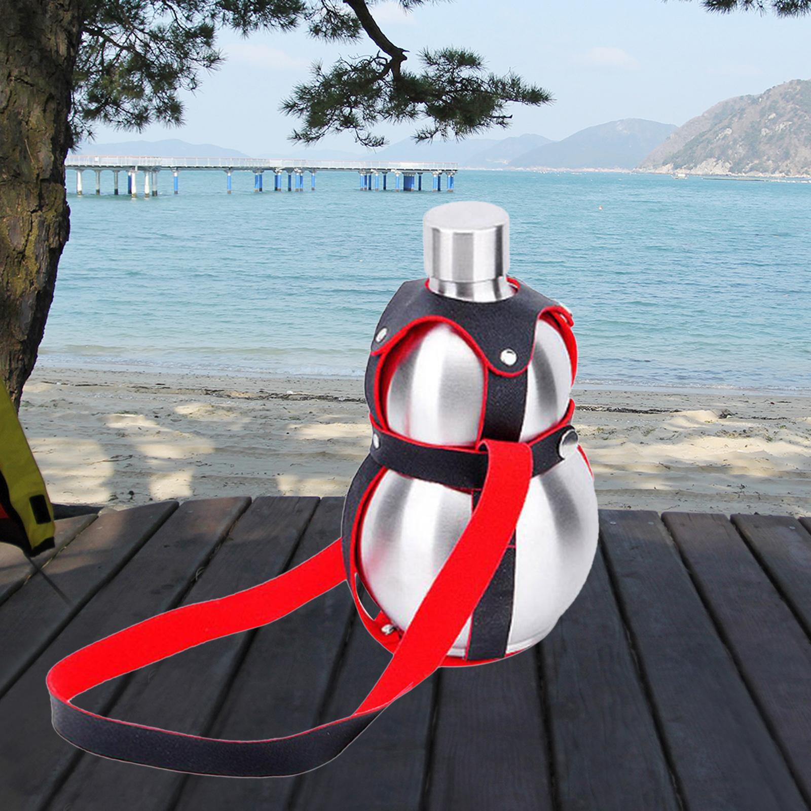 Stainless Steel Hip  Gourd Bottle  Pot  Outdoor Gift