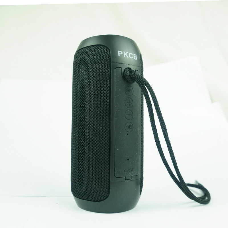 Loa Bluetooth không dây di động PKCB âm thanh nổi, MIC tích hợp, Hỗ trợ cuộc gọi rảnh tay &amp; thẻ TF &amp; AUX trong &amp; FM, Khoảng cách Bluetooth 10m - Hàng Chính Hãng