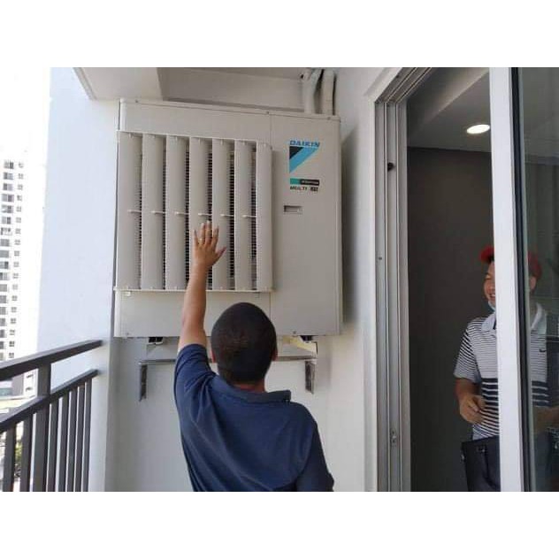Bộ chuyển hướng gió dàn nóng điều hòa - Chuyển hướng gió dàn nóng cục nóng điều hòa máy lạnh - Tấm chắn gió điều hòa