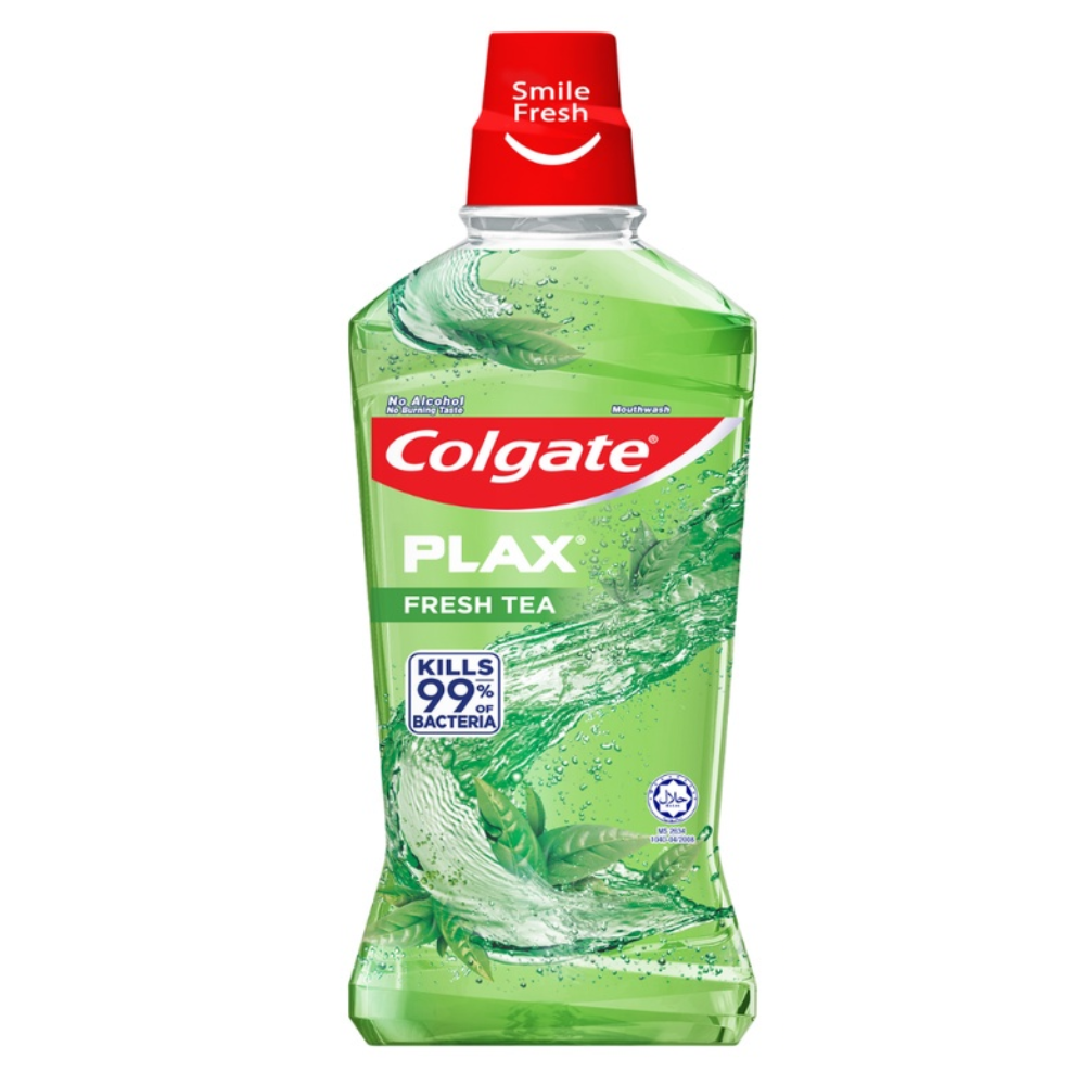 [ND][HSD: 28.02.2027] Nước Súc Miệng Plax Trà Xanh 500ml