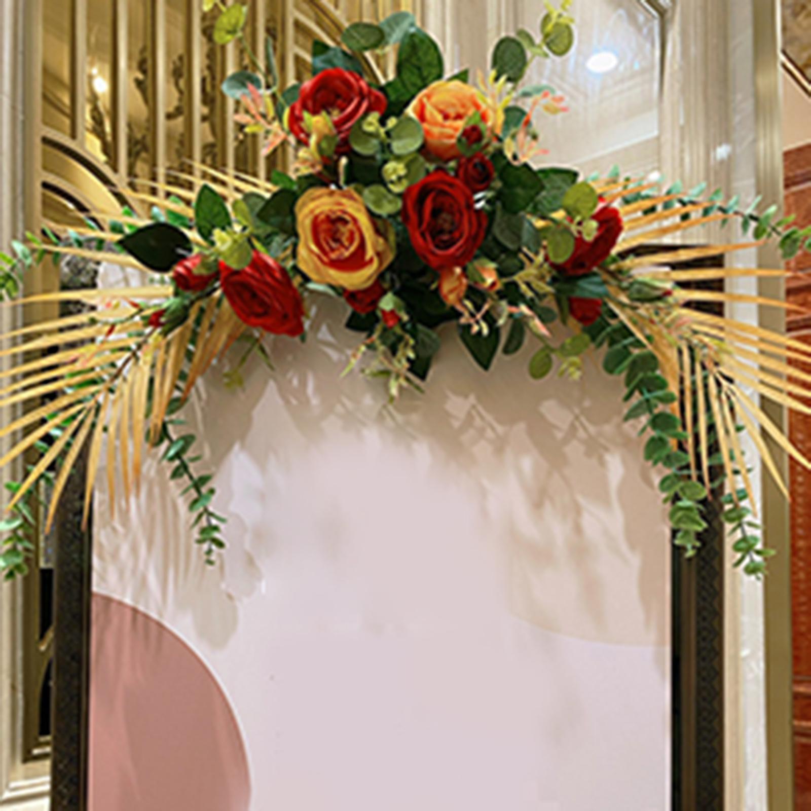 Artificial Rose Flowers for Photographic Props Farmhouse Ceremony Living Room Scenery