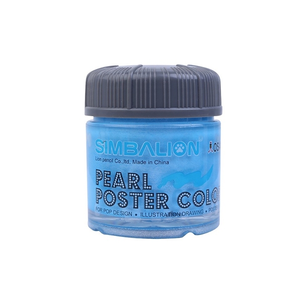 Màu Vẽ Nhũ Xanh Da Trời 30cc Simbalion PT-30-310A