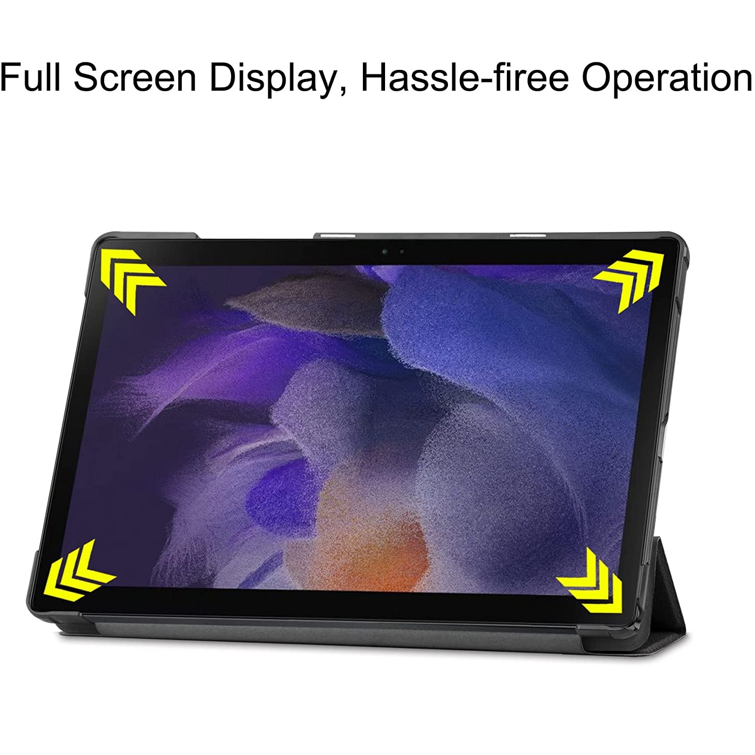 Bao da chống sốc cho Samsung Galaxy Tab A8 10.5 inch 2022 hiệu HOTCASE thiết kế siêu mỏng hỗ trợ Smartsleep, gập nhiều tư thế, mặt da siêu mịn - hàng nhập khẩu