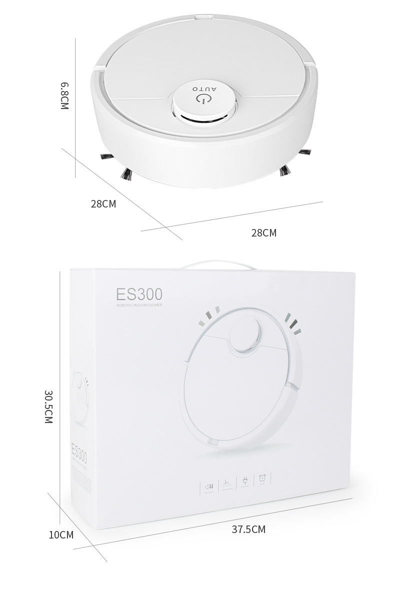 Robot hút bụi thông mình lau nhà tự động ES300 - Hàng nhập khẩu