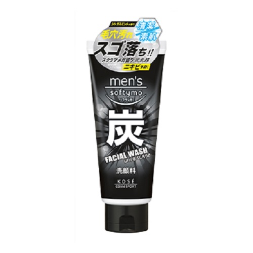 Sữa Rửa Mặt Nam Chiết Xuất Than Hoạt Tính Kosé Softymo Men's Facial Wash A