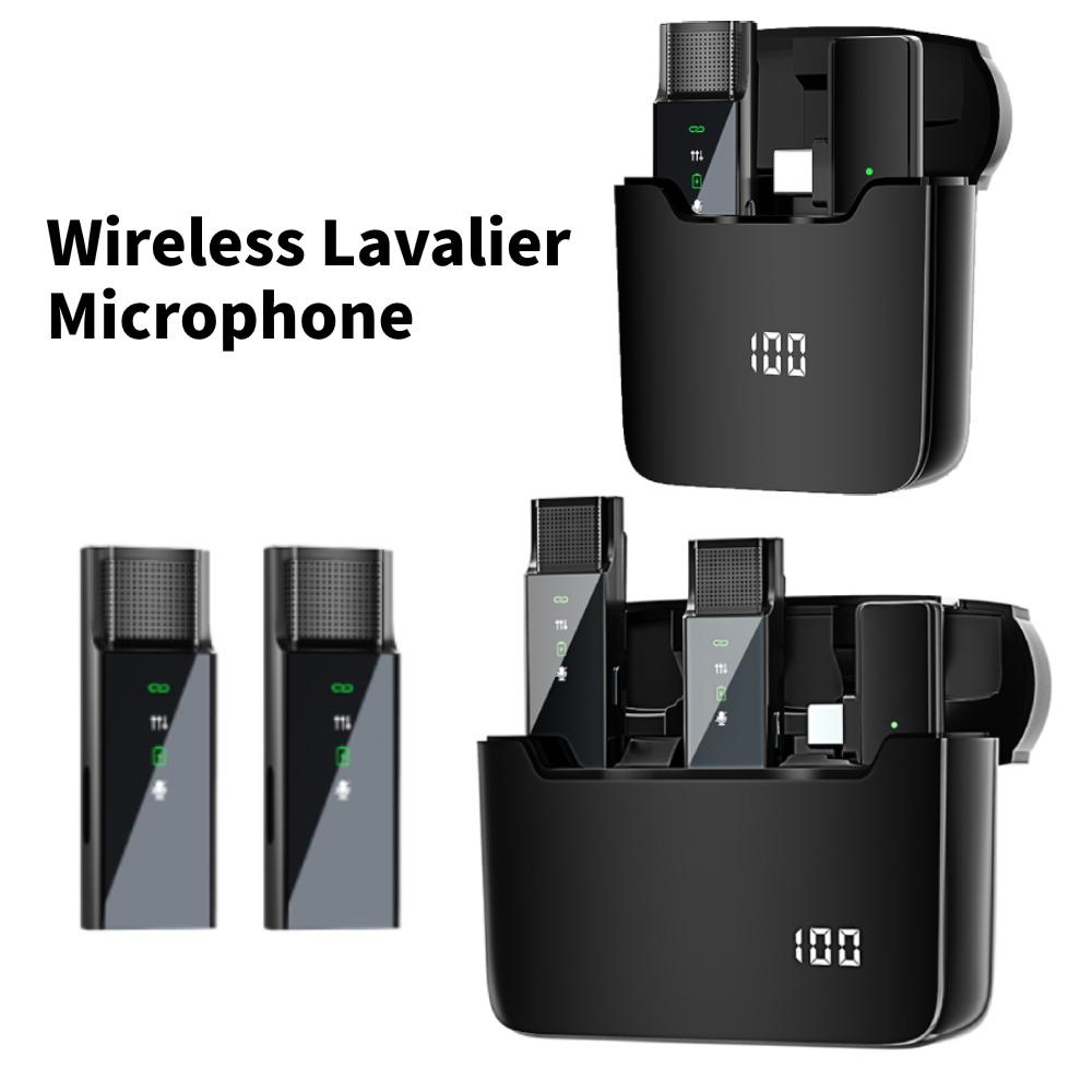 Micro thu âm không dây khử tiếng ồn cài áo nhỏ gọn Wireless Lavalier Microphone NCC S16