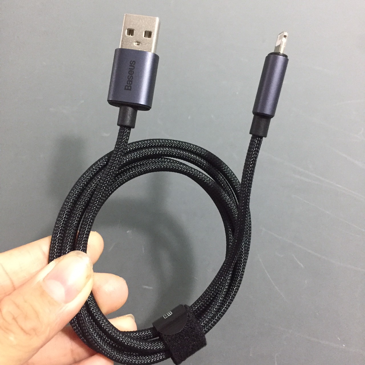 Cáp sạc ip USB to L 2.4A Baseus Minimalist Series (1m) _ Hàng chính hãng