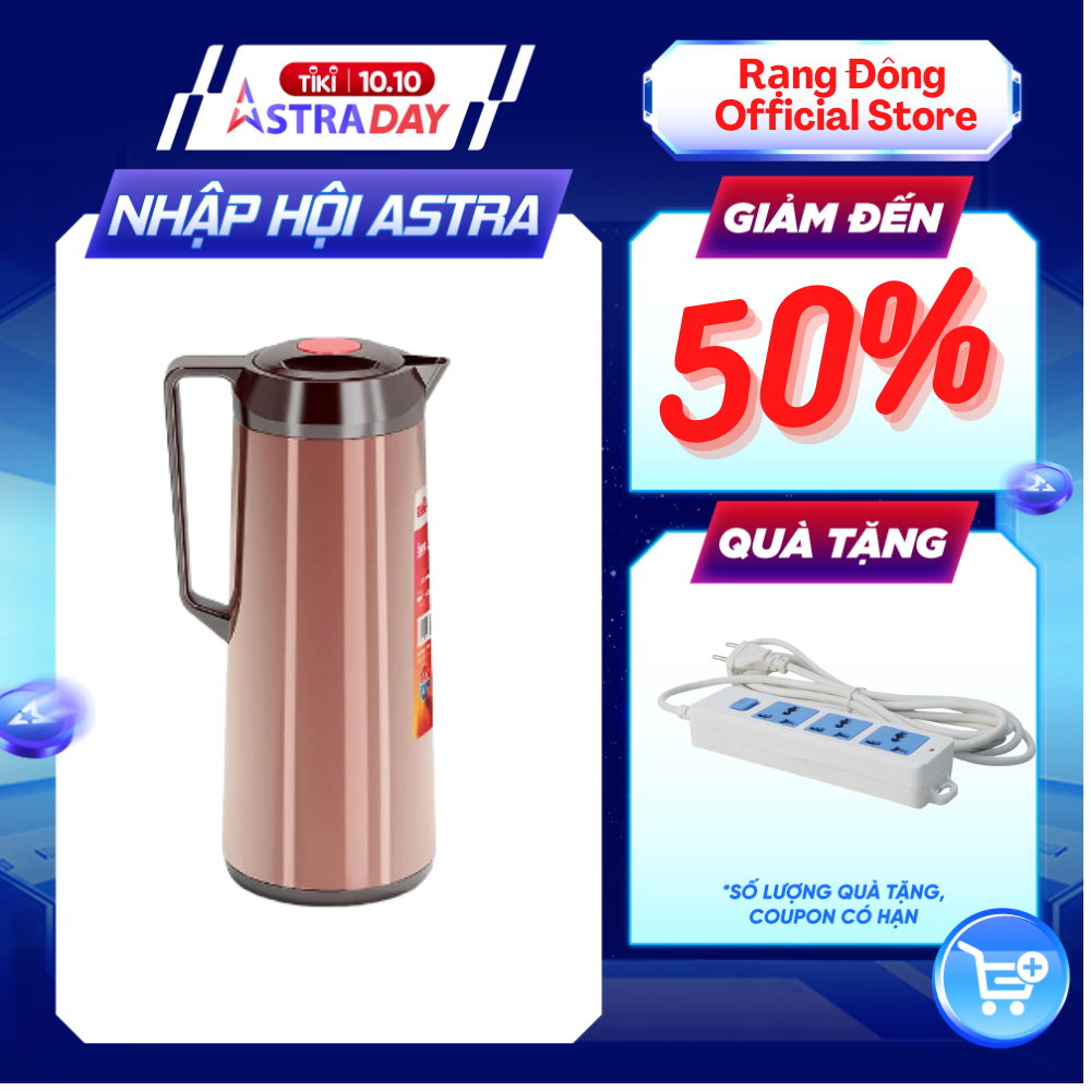 Phích Café 1 Lít Rạng Đông chính hãng model RD 1040 ST3.E