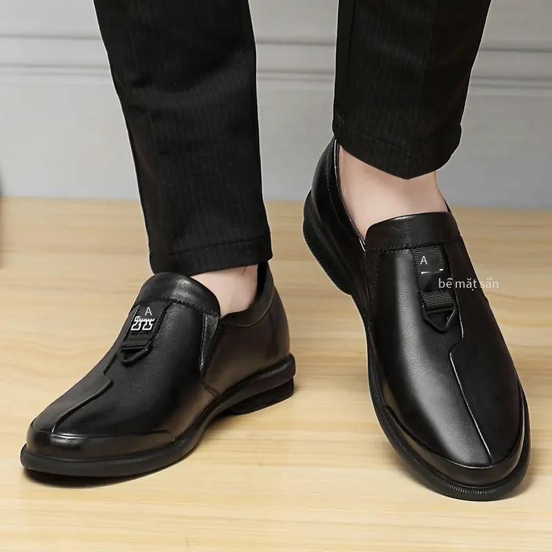 Giày da đảm bảo chất lượng tăng xu hướng giày công sở thuận lợi nhất giày thường giày đôi