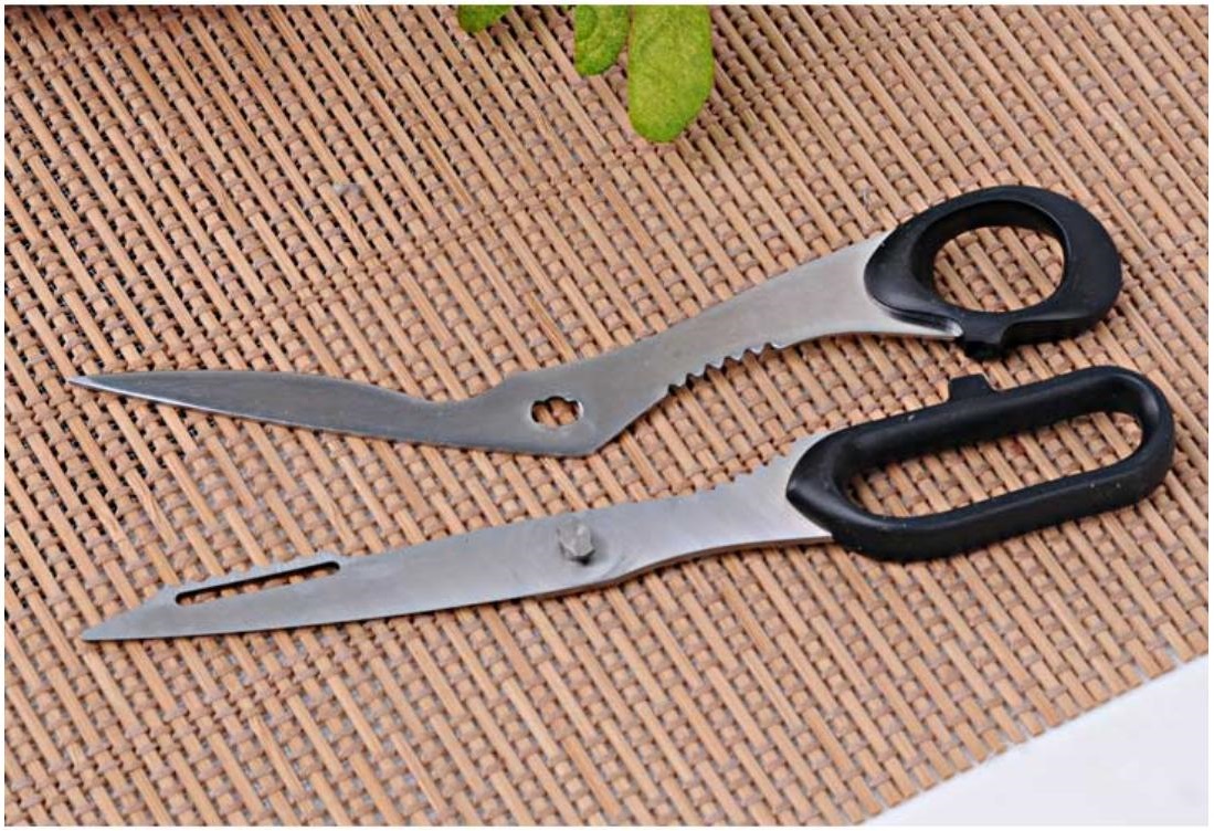 Kéo cắt càng cua Echo Metal, đầu kéo thiết kế để có thể tách và lấy thịt cua một cách dễ dàng, nhanh chóng - nội địa Nhật Bản