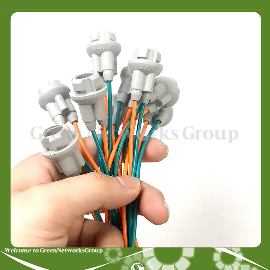 Đuôi giắc cắm đen, đèn demi, xi nhan xe máy, ô tô chân T10 - Chân ghim xi nhan demi T10 Green Networks Group