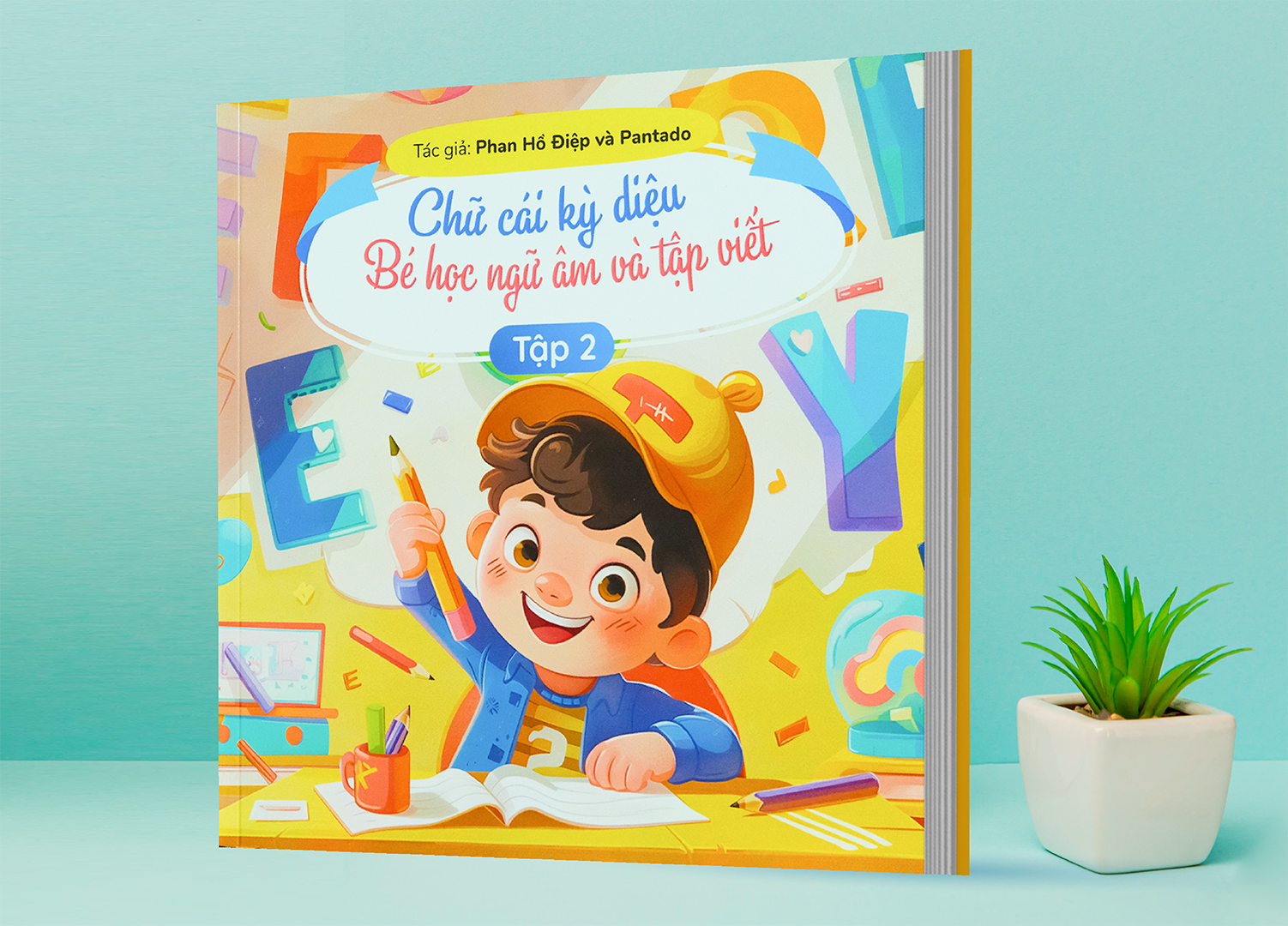 Sách Cho Bé - Siêu Nhí Pantado 4 cuốn sách kèm video bài giảng tiền tiểu học - Giúp bé phát triển ngôn ngữ, tư duy sáng tạo, tự tin giao tiếp