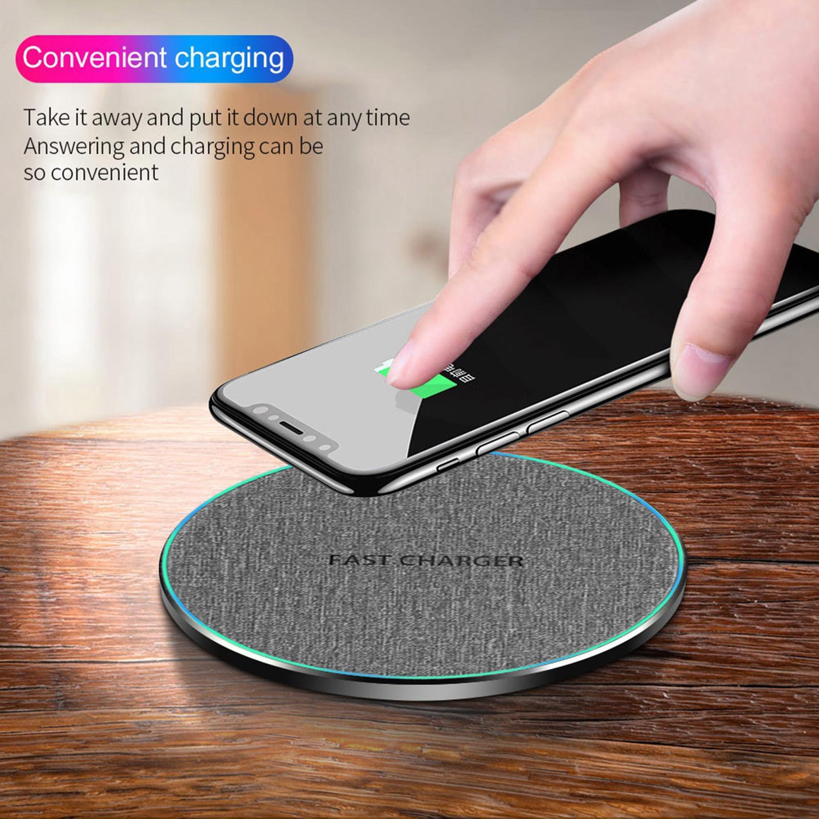 15W Wireless Charging Stand Dock For XS X 8 Super Thin