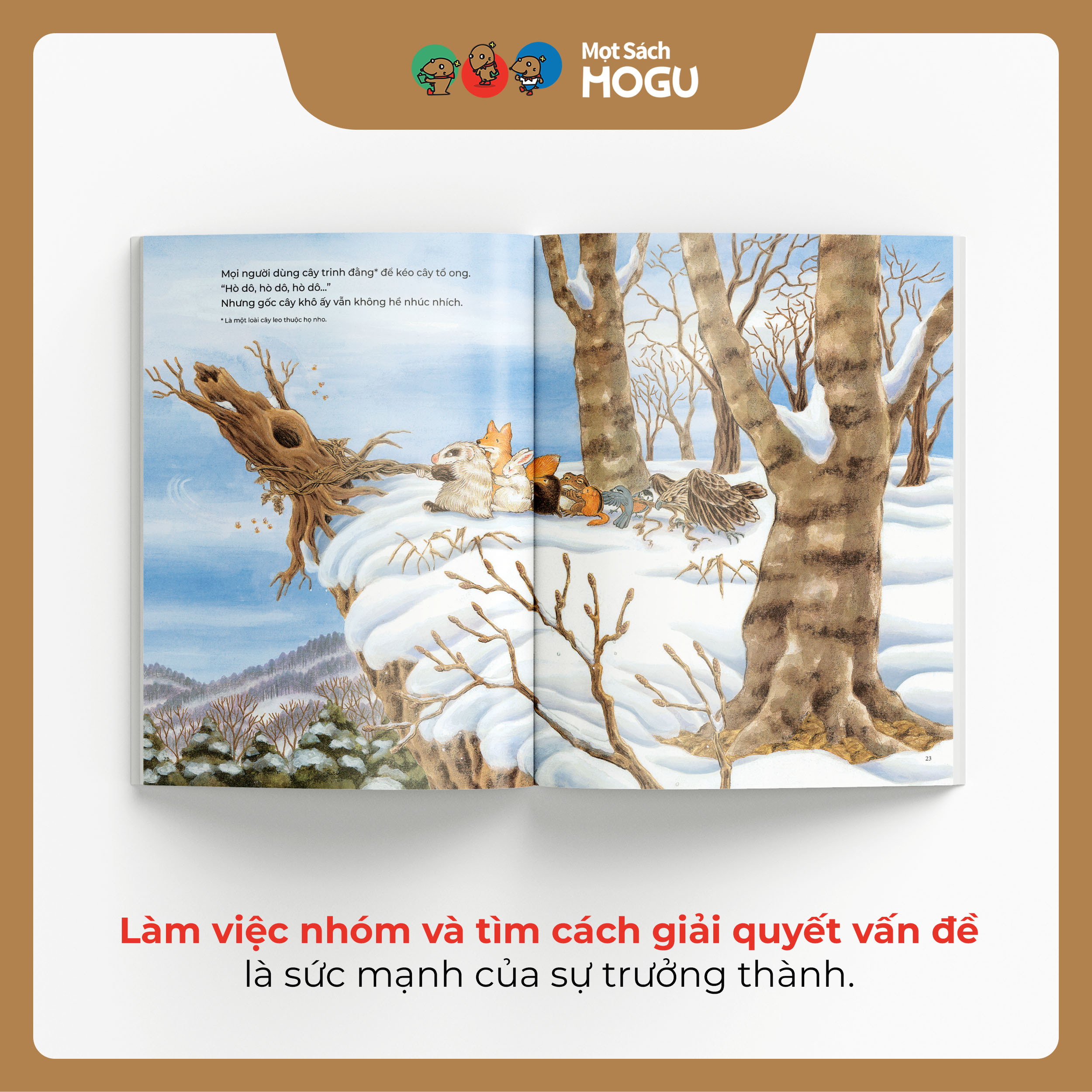 Truyện Ehon bé 3-4-5 tuổi - Đánh thức mùa xuân