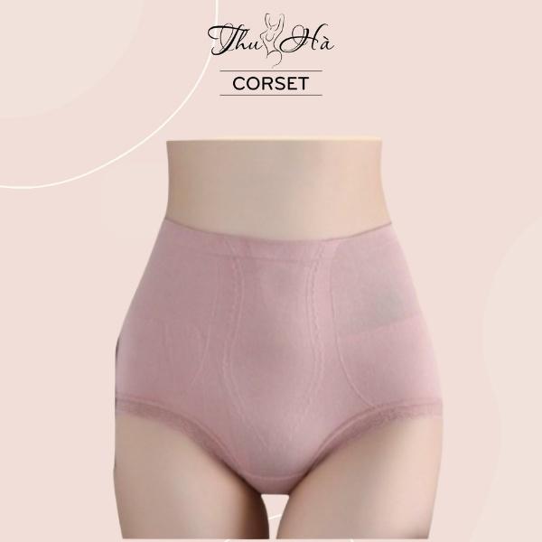 Quần Lót cotton thông hơi gen bụng trơn cạp cao- gen bụng -thon gọn -nâng mông CAO CẤP