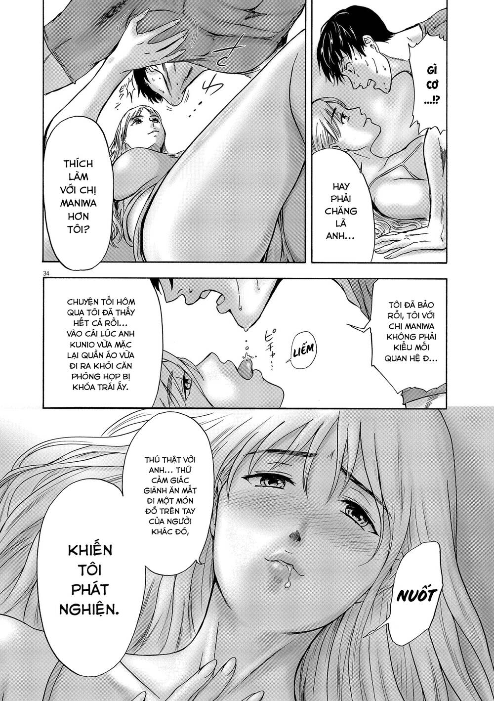 tôi không phải miếng mồi ngon của mấy người! chapter 2 34