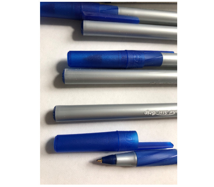 6 bút BIC grip pen tapping