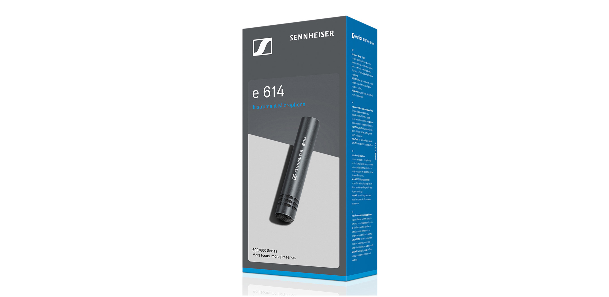 E 614 Microphone thu nhạc cụ Condenser Sennheiser- HÀNG CHÍNH HÃNG