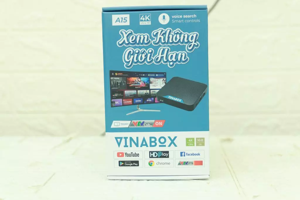 Android TiviBox Vinabox A15 Ram 2Gb Rom 16Gb - Hàng Chính Hãng