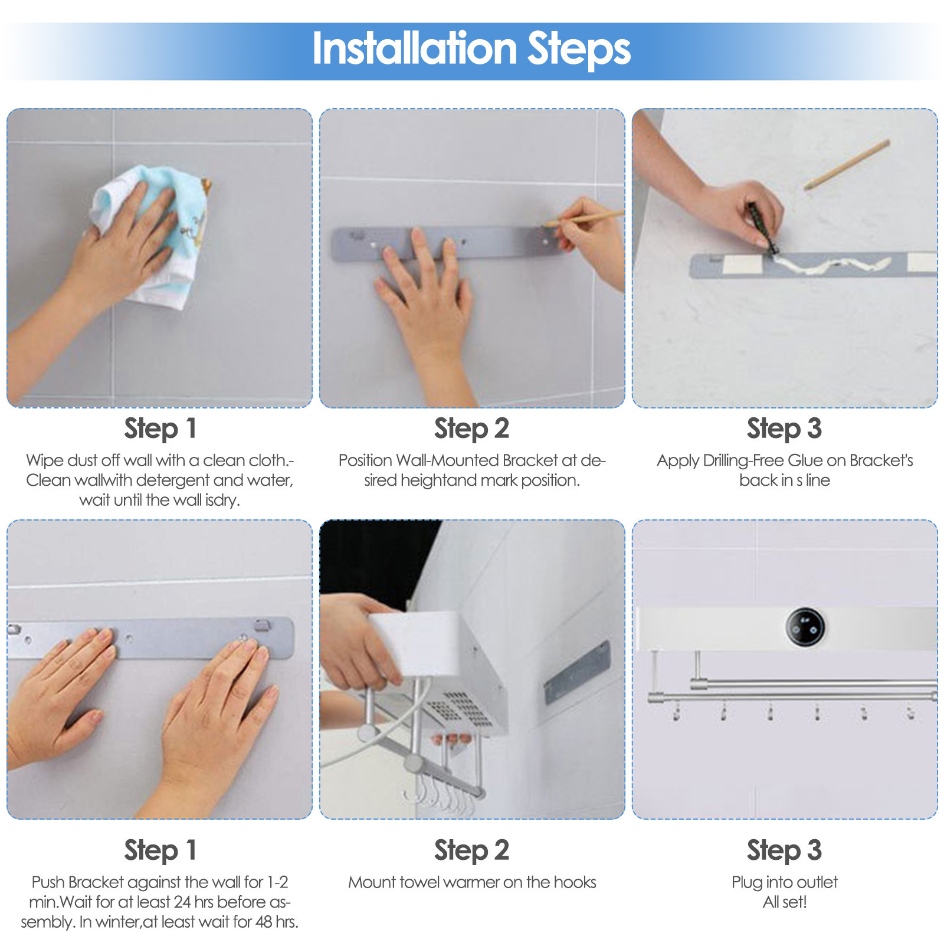 Giá Treo Khăn Thông Minh HL-HiEnd Towel Diệt Khuẩn UV